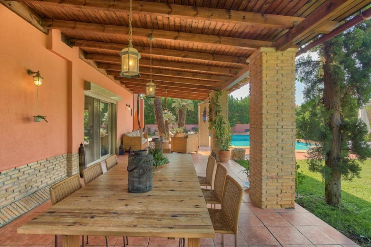 Villa Casa Del Sol With Private Pool Sounion Ngoại thất bức ảnh