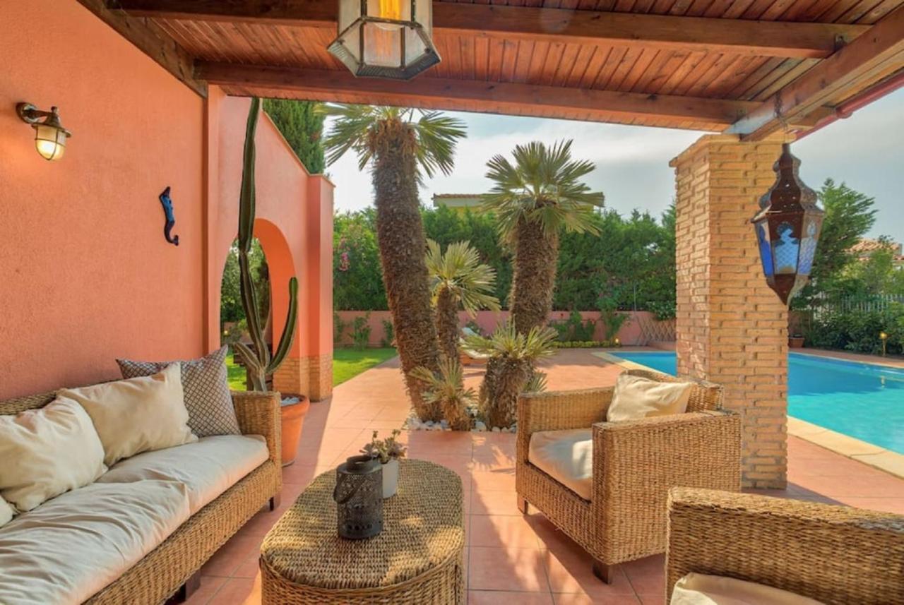 Villa Casa Del Sol With Private Pool Sounion Ngoại thất bức ảnh